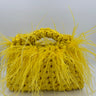 Plume Handbag - Yellow
