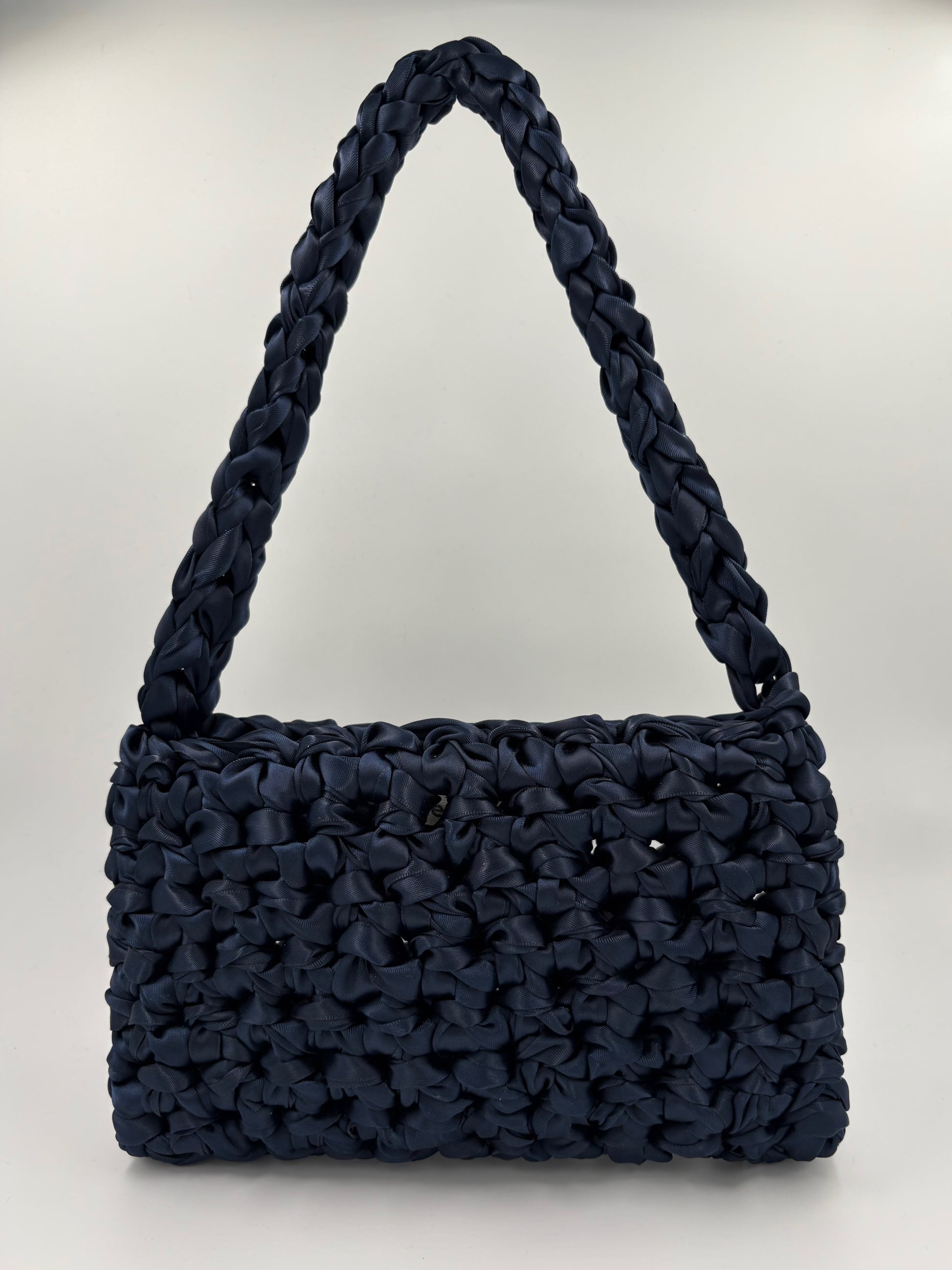 Classic Shoulder Bag - Navy