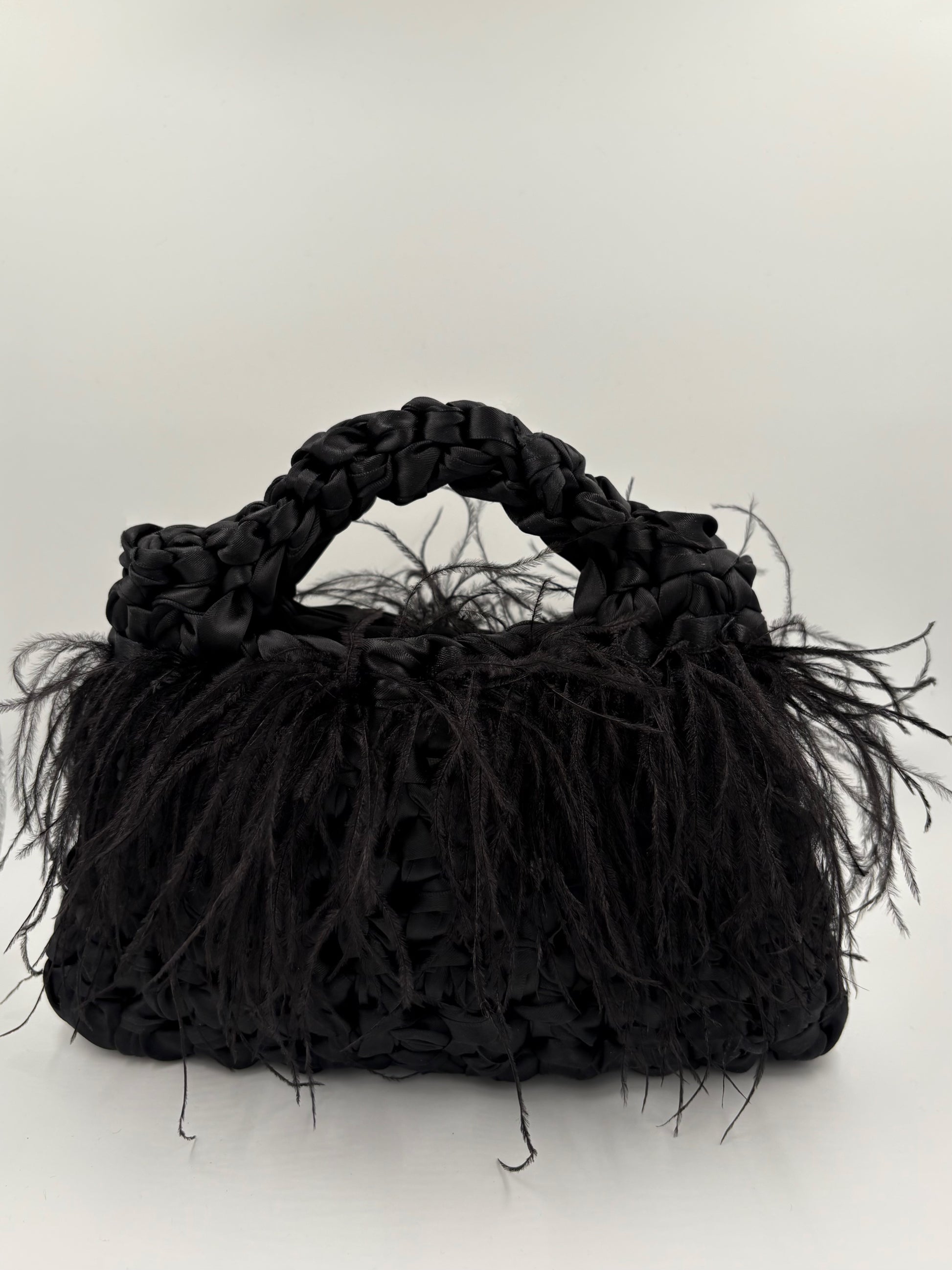 Plume Handbag - Black