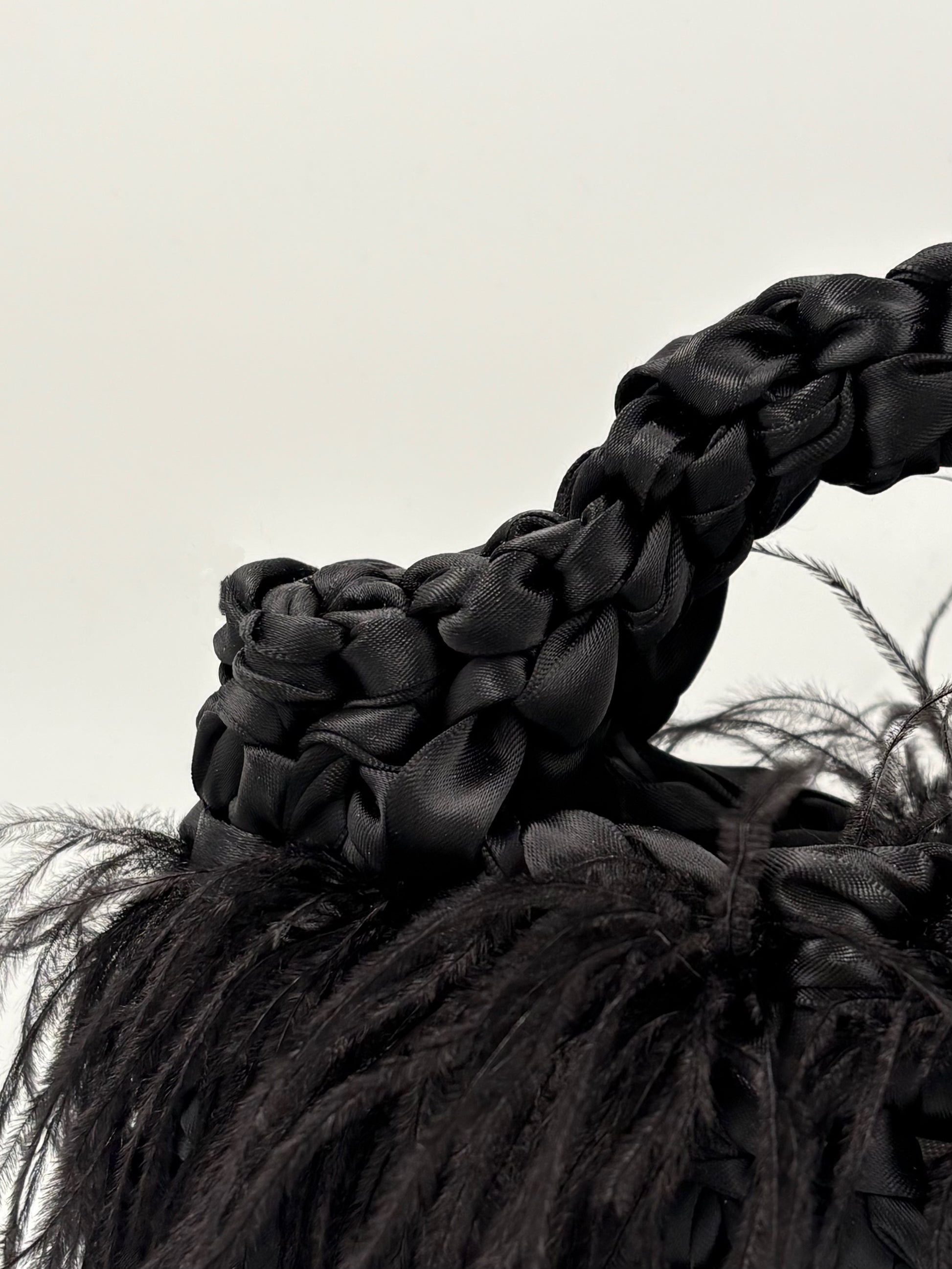 Plume Handbag - Black