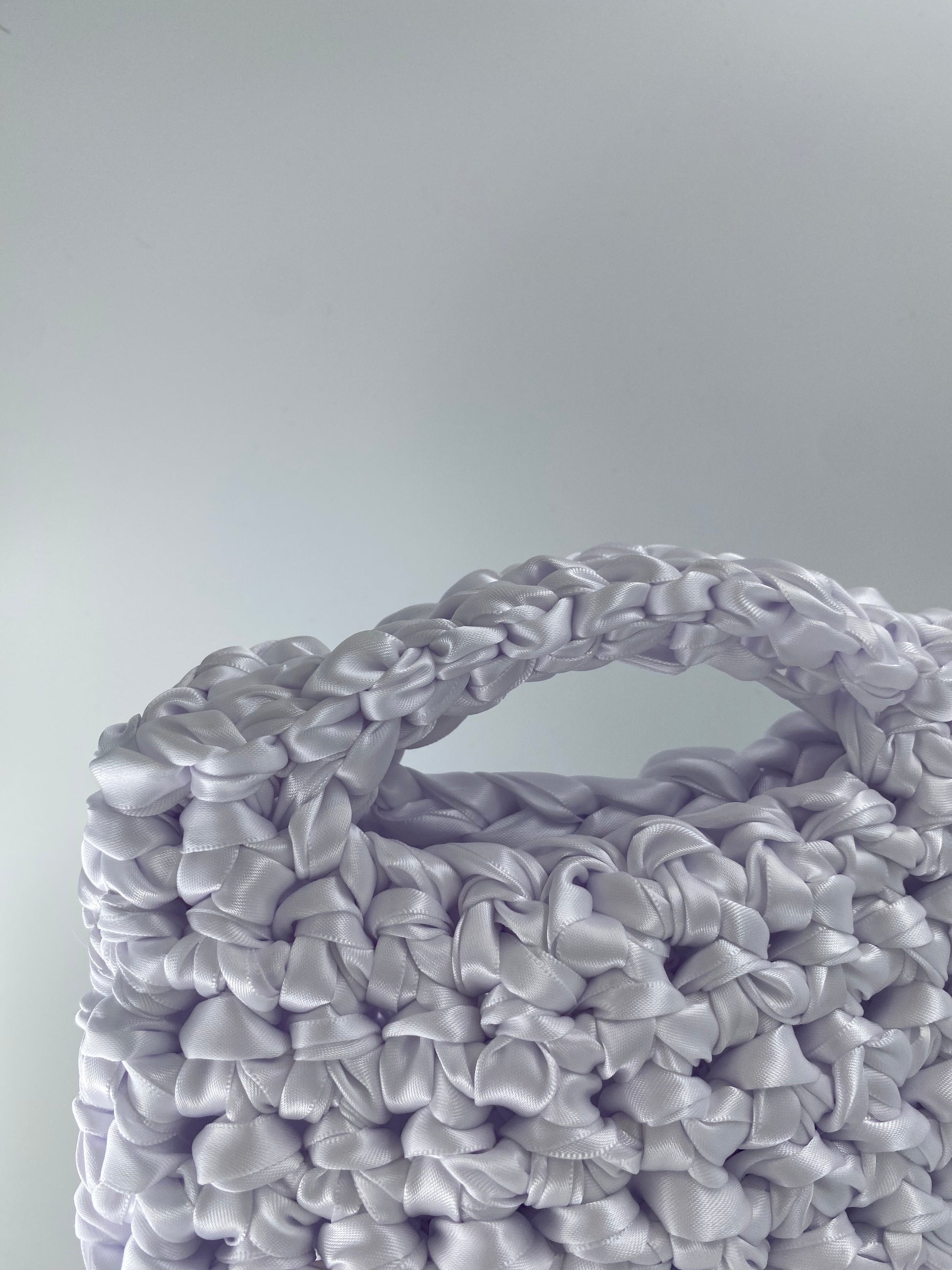 Classic Handbag - White Pearl