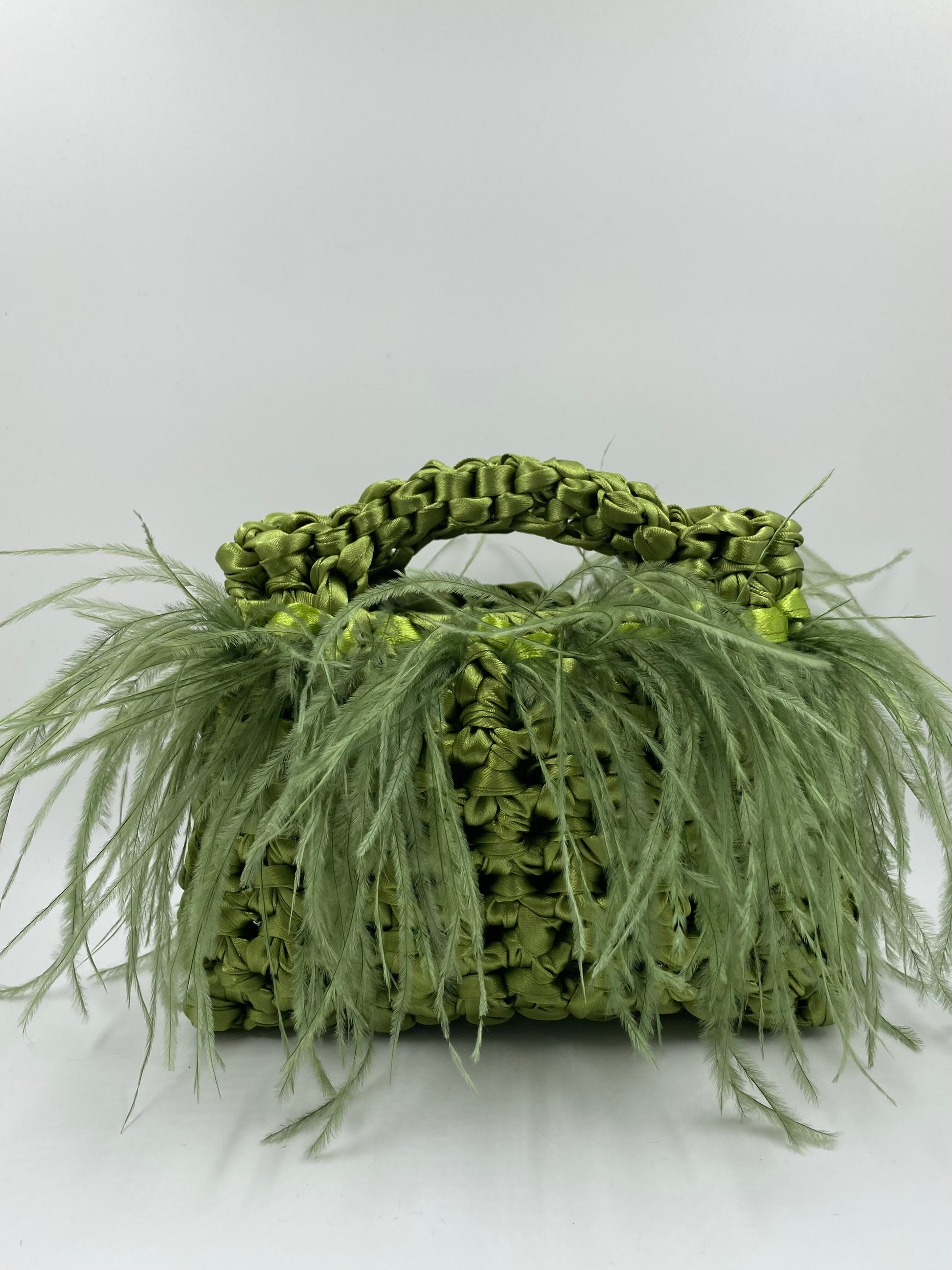 Plume Handbag - Green